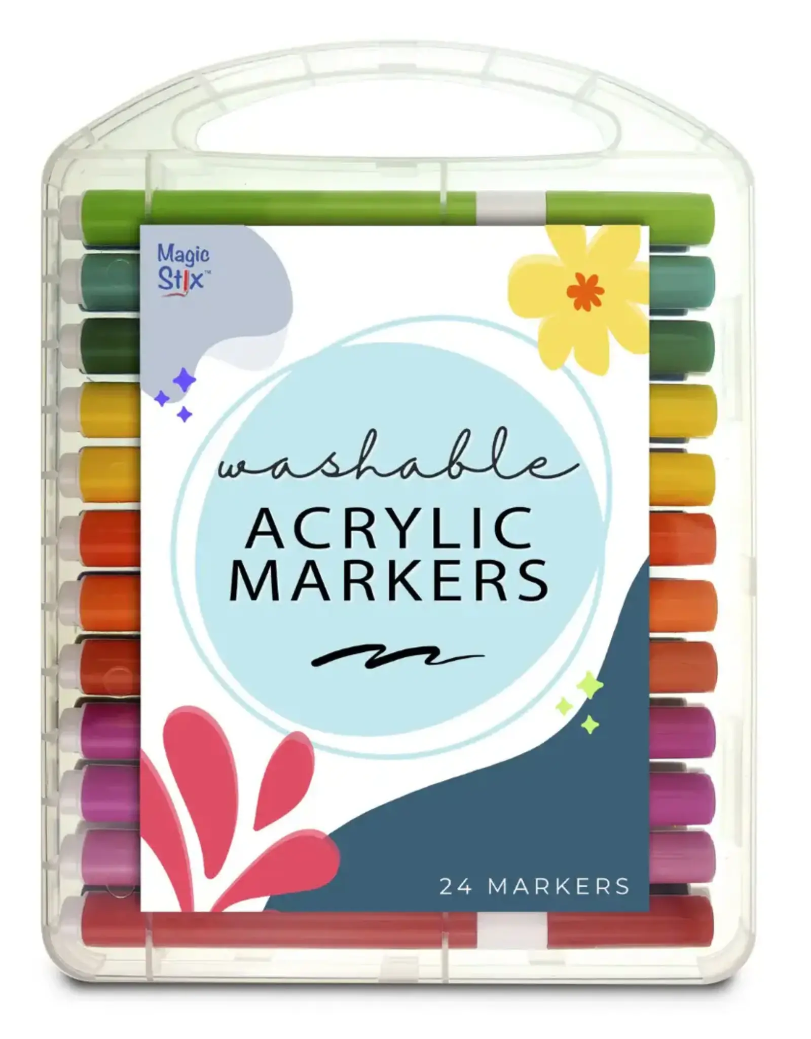 Washable Acrylic  Markers 24 pk