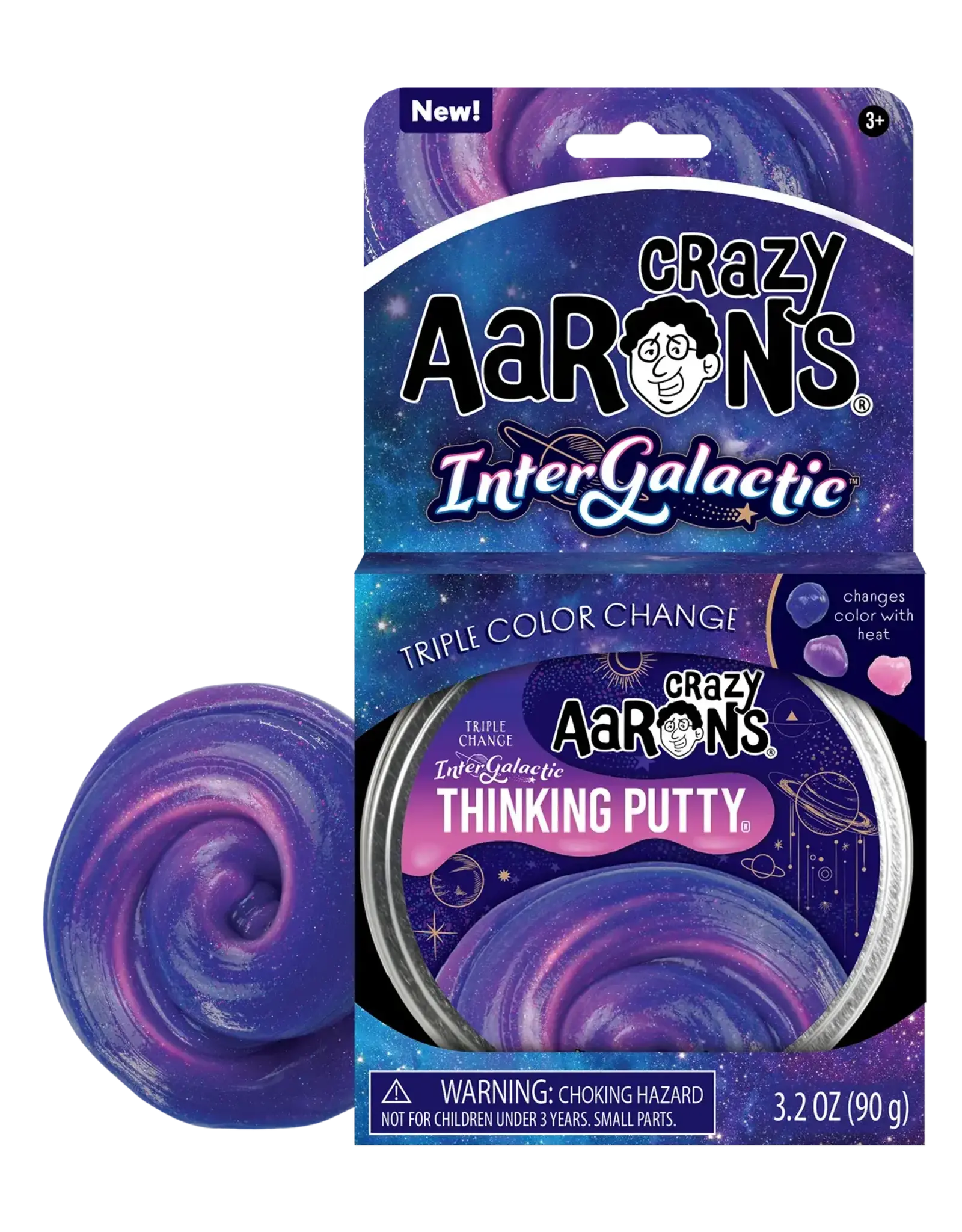 Crazy Aaron's Thinking Putty Crazy Aarons Putty Intergalactic 4"