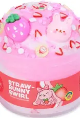 PEACHYBBIES STRAW-BUNNY SWIRL SLIME