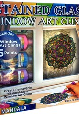Joy of Coloring Stained Glass Mandalas