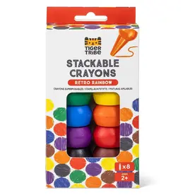 Stackable Crayons - Retro  Rainbow