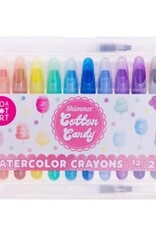 COTTON CANDY SHIMMER  WATERCOLOR CRAYONS