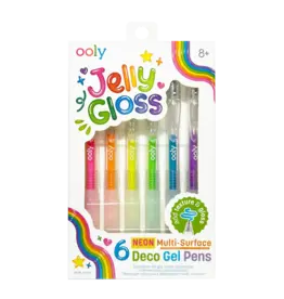 Jelly Gloss Neon Multi-Surface  Deco. Gel Pens