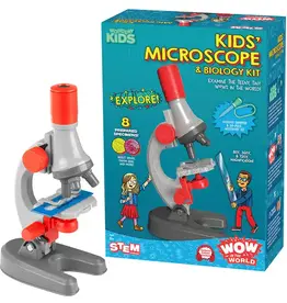 Wow in the World: Kids' Microscope & Biology Kit