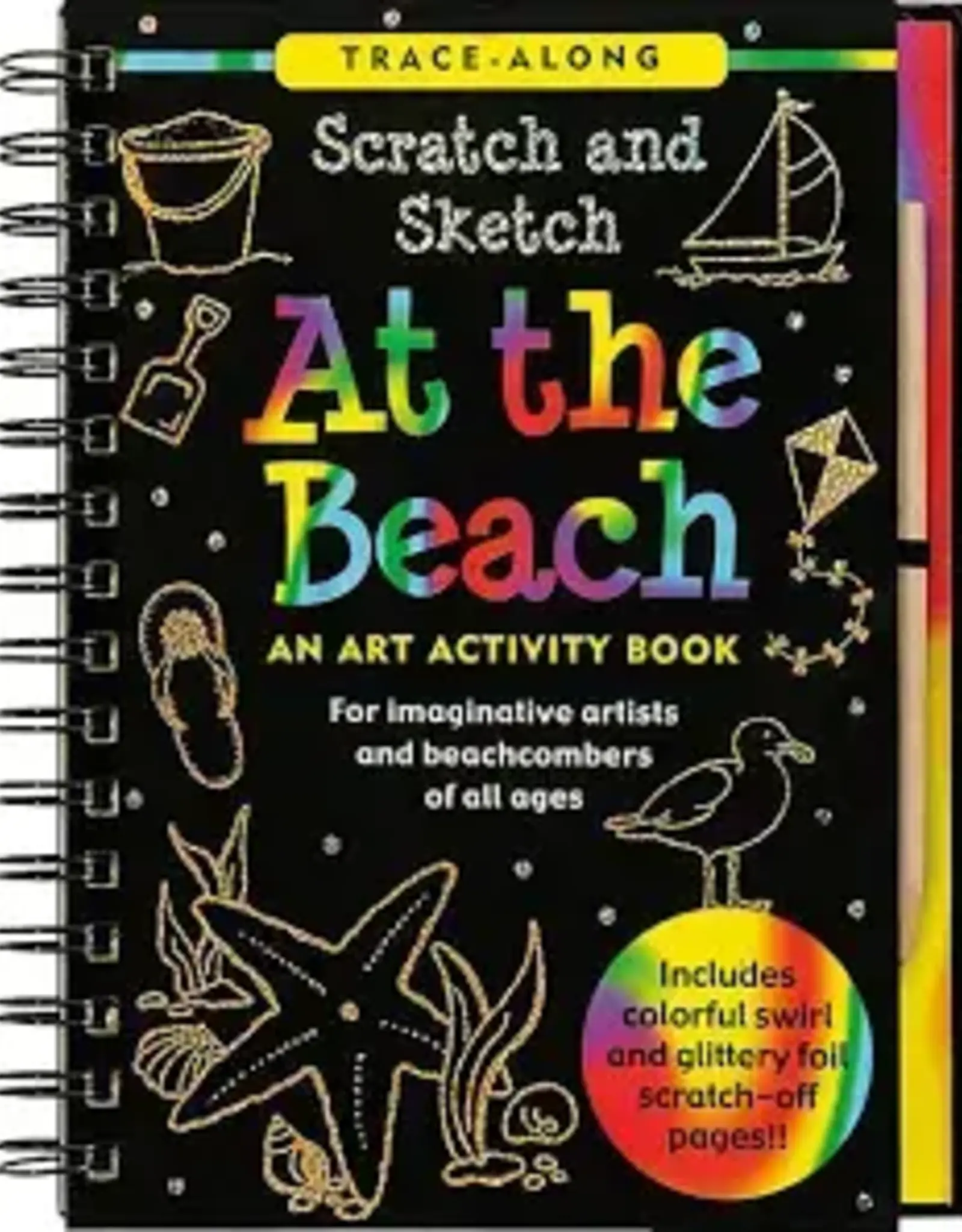 SCRATCH & SKETCH AT THE BEACH