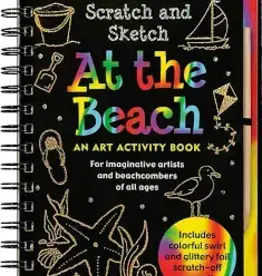 SCRATCH & SKETCH AT THE BEACH