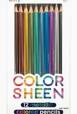 Color Sheen: Metallic Colored  Pencils