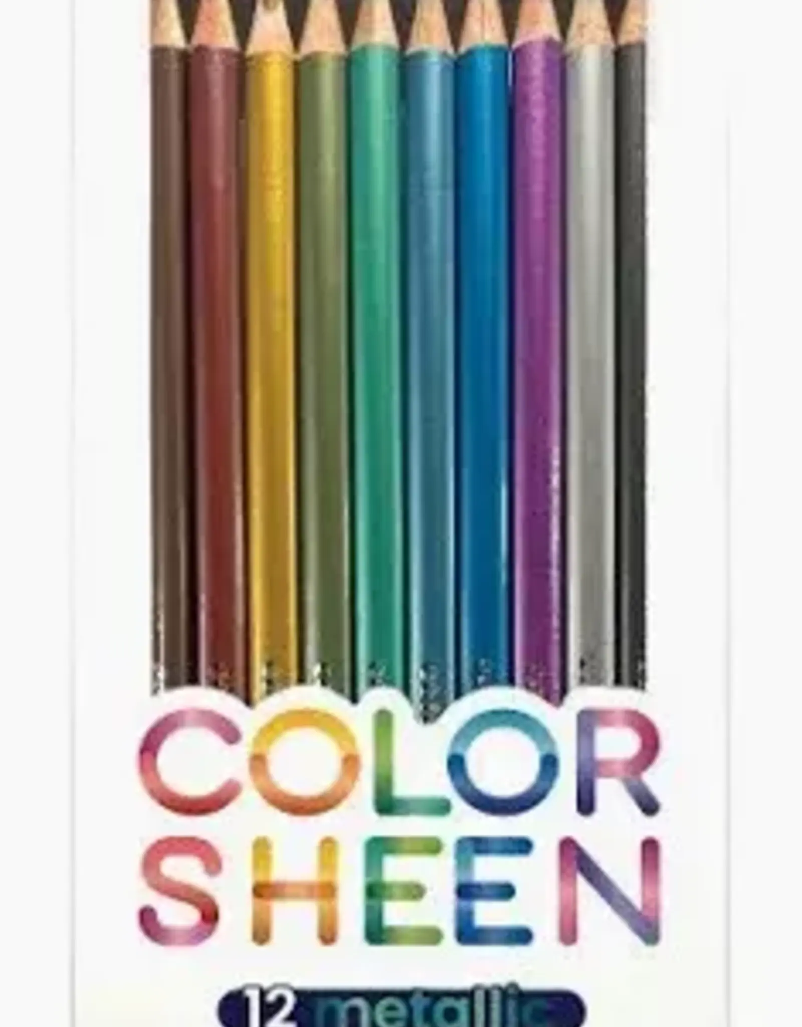 Color Sheen: Metallic Colored  Pencils