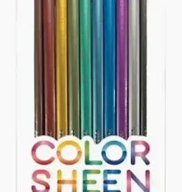 Color Sheen: Metallic Colored  Pencils
