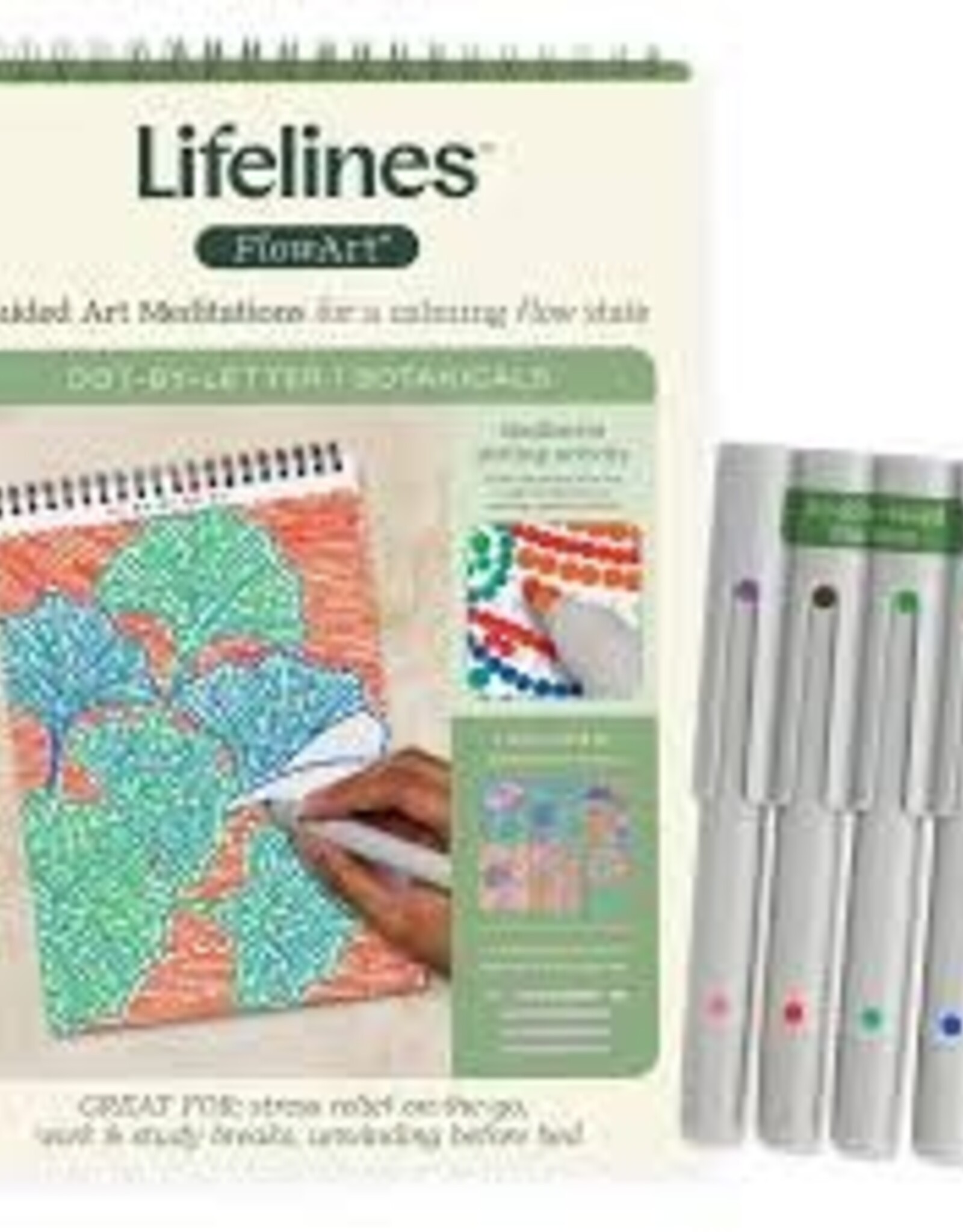 FlowArt Dot-By-Letter, Botanicals