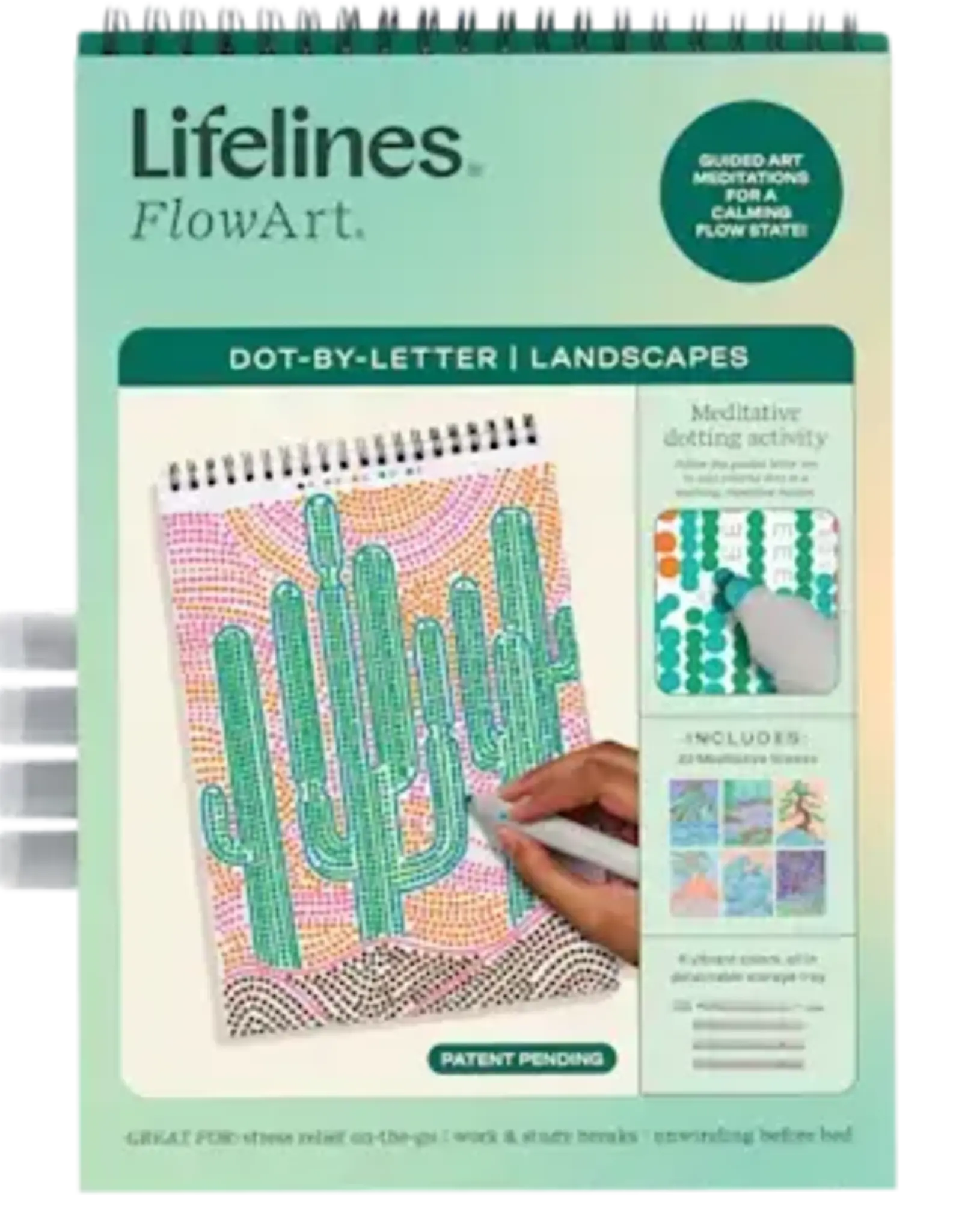 FlowArt Dot-By-Letter,  Landscapes