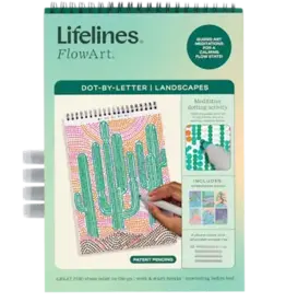 FlowArt Dot-By-Letter,  Landscapes