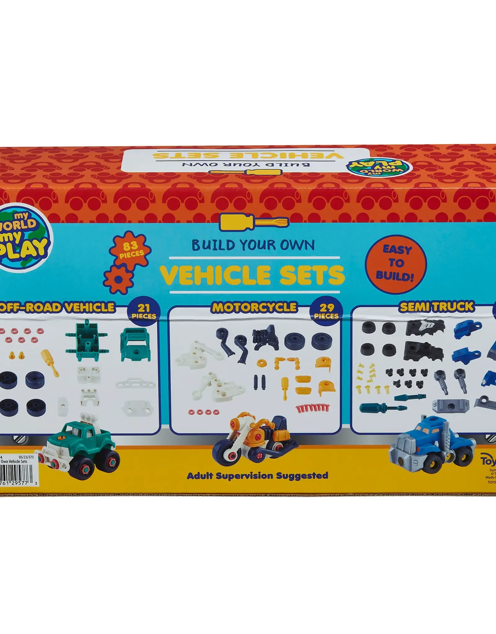 My World My Play Build Your Own Vehicle Set