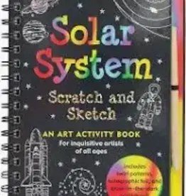 SCRATCH & SKETCH SOLAR SYSTEM