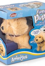 FLIPPING PUPPY LABRADOR DOG