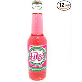Soda at Rocket Fizz Lancaster Fitz's Strawberry Pop