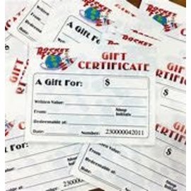 www.RocketFizzLancasterCA.com Gift Card $50