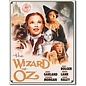 Novelty  Metal Tin Sign 12.5"Wx16"H Wizard of Oz Poster Illustrated Novelty Tin Sign