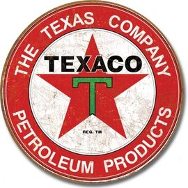 Novelty  Metal Tin Sign 12.5"Wx16"H Texaco - The Texas Company Novelty Tin Sign