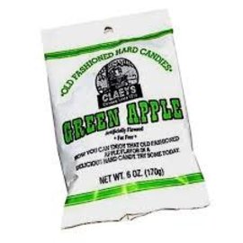 Rocket Fizz Lancaster's Claeys Candy Green Apple Bag