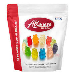 Rocket Fizz Lancaster's Albanese Sugar Free Gummi Bears 12 Flavor