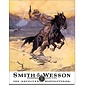 Novelty  Metal Tin Sign 12.5"Wx16"H Smith & Wesson - Hostiles Novelty Tin Sign