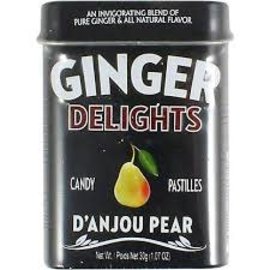 Rocket Fizz Lancaster's Ginger Zingers Candy Tins - D'Anjou Pear