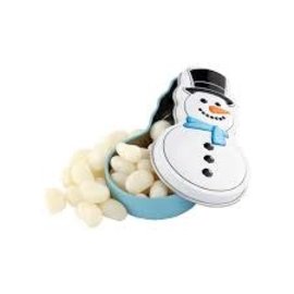 Rocket Fizz Lancaster's Snowman Poop tin with Jellybeans