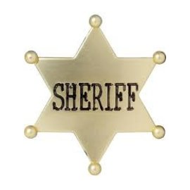 Rocket Fizz Lancaster's Wild Western Sheriff Badge