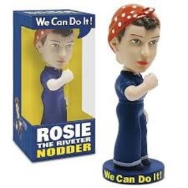 Rocket Fizz Lancaster's Rosie Riveter Nodder