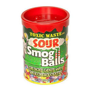 www.RocketFizzLancasterCA.com Toxic Waste Sour Smog Balls Bank