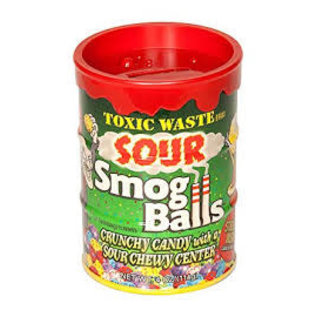 Toxic Waste Sour Candy & Bank