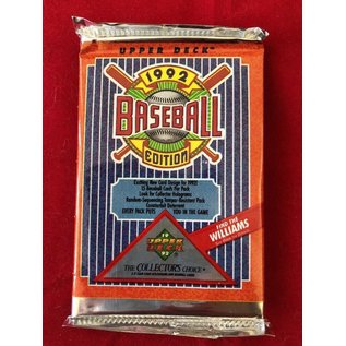 Collectible Cards Vintage 1992 Edition Upper Deck Baseball Trading Cards