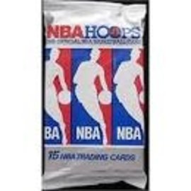 Collectible Cards 1990 Hoops Nba Basketball One Wax Pack