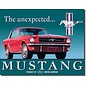 Novelty  Metal Tin Sign 12.5"Wx16"H Ford Mustang Novelty Tin Sign