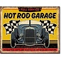 Novelty  Metal Tin Sign 12.5"Wx16"H Hot Rod Garage - '32 Rod Novelty Tin Sign