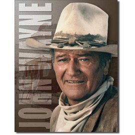 Novelty  Metal Tin Sign 12.5"Wx16"H John Wayne - Stagecoach Novelty Tin Sign