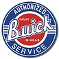 Novelty  Metal Tin Sign 12.5"Wx16"H Buick Service Novelty Tin Sign