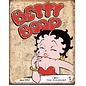 Novelty  Metal Tin Sign 12.5"Wx16"H Betty Boop Retro Panels Novelty Tin Sign