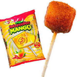 Candies at Rocket Fizz Lancaster Super Rebanadita Mango W/ Chili Powder Lollipop