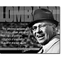 Novelty  Metal Tin Sign 12.5"Wx16"H Lombardi - Successful Person Novelty Tin Sign