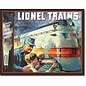 Novelty  Metal Tin Sign 12.5"Wx16"H Lionel 1935 Cover Novelty Tin Sign