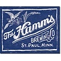 Novelty  Metal Tin Sign 12.5"Wx16"H Hamm's Brewing Novelty Tin Sign