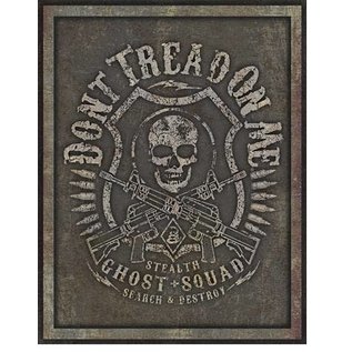 Novelty  Metal Tin Sign 12.5"Wx16"H DTOM-Ghost Squad Novelty Tin Sign