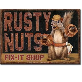 Rocket Fizz Lancaster's Magnet: Rusty Nuts Garage