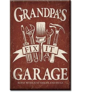 Rocket Fizz Lancaster's Magnet: Grandpa's Garage
