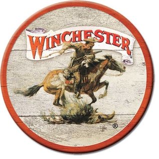 Rocket Fizz Lancaster's Magnet: Winchester Logo Round