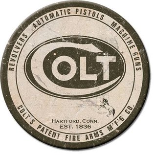Rocket Fizz Lancaster's Magnet: Colt Logo Round
