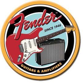 Rocket Fizz Lancaster's Magnet: Fender G&A Round