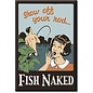 Rocket Fizz Lancaster's Magnet: Fish Naked